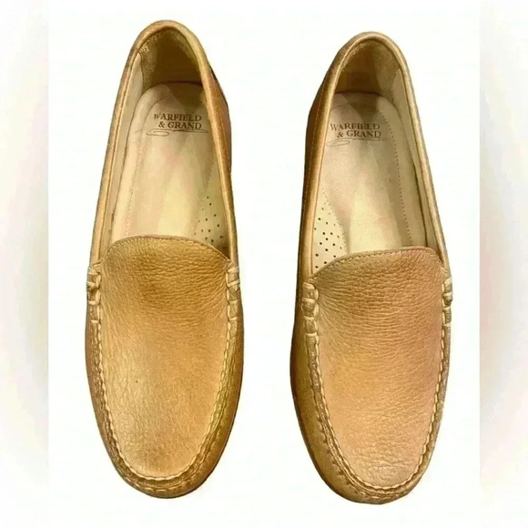 Warfield & Grand Leather Loafers Size 7 - Picture 1 of 9